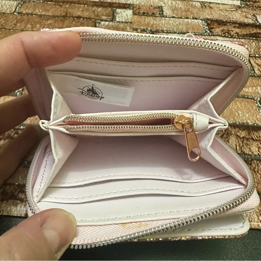 Disney Princess Pink Glitter Princess Wristlet